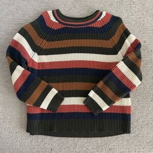 Astr The Label Womens Size M Multi Color Ribbed Sweater
